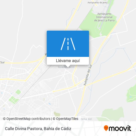 Mapa Calle Divina Pastora