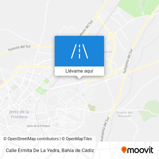 Mapa Calle Ermita De La Yedra