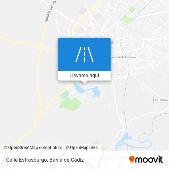 Mapa Calle Estrasburgo