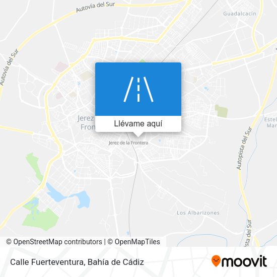 Mapa Calle Fuerteventura