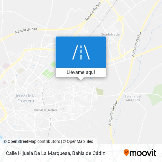 Mapa Calle Hijuela De La Marquesa