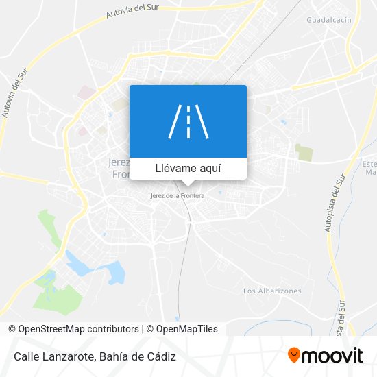 Mapa Calle Lanzarote