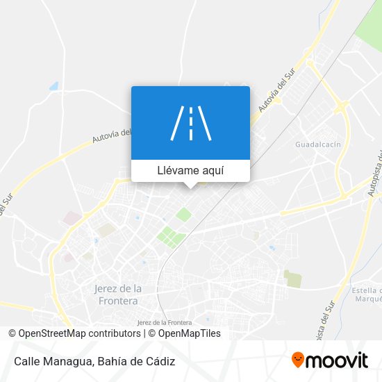 Mapa Calle Managua
