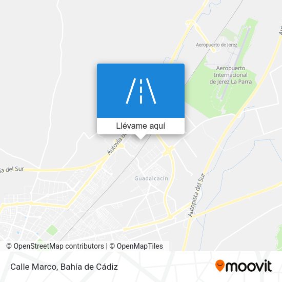 Mapa Calle Marco