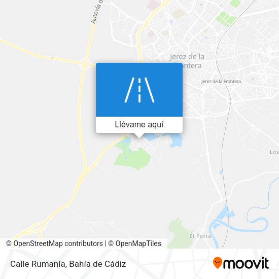 Mapa Calle Rumanía