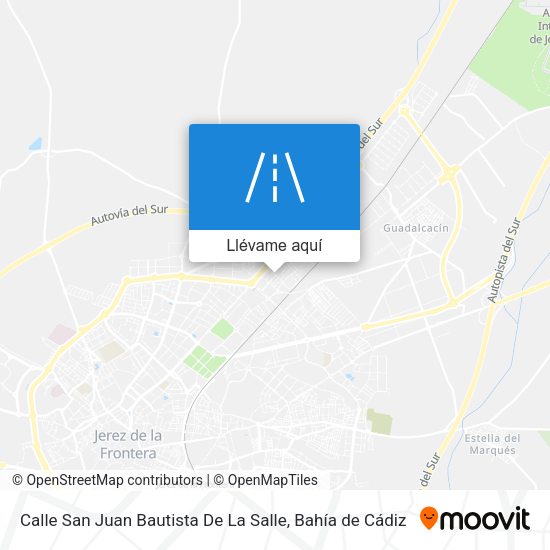 Mapa Calle San Juan Bautista De La Salle