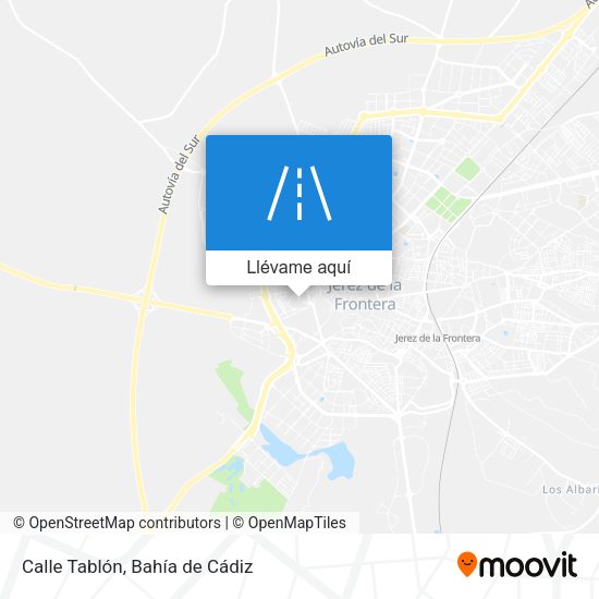 Mapa Calle Tablón