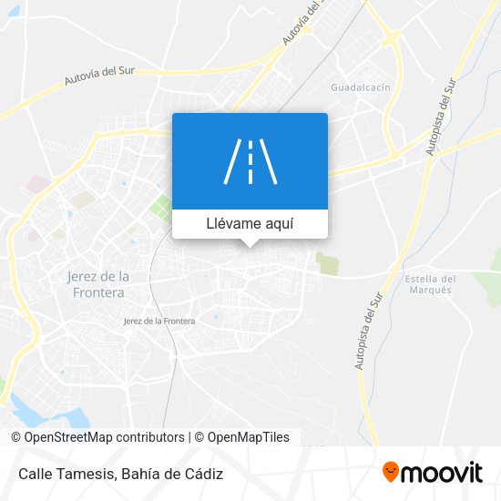Mapa Calle Tamesis