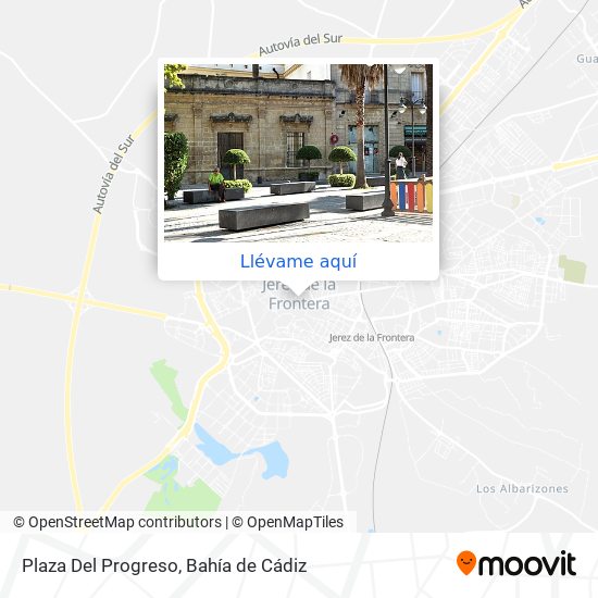 Mapa Plaza Del Progreso