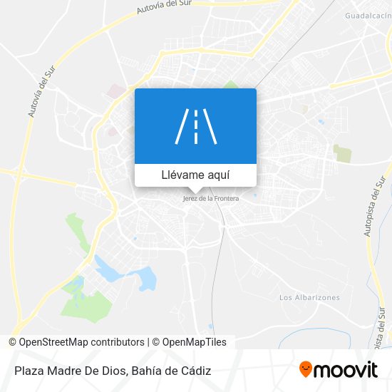 Mapa Plaza Madre De Dios