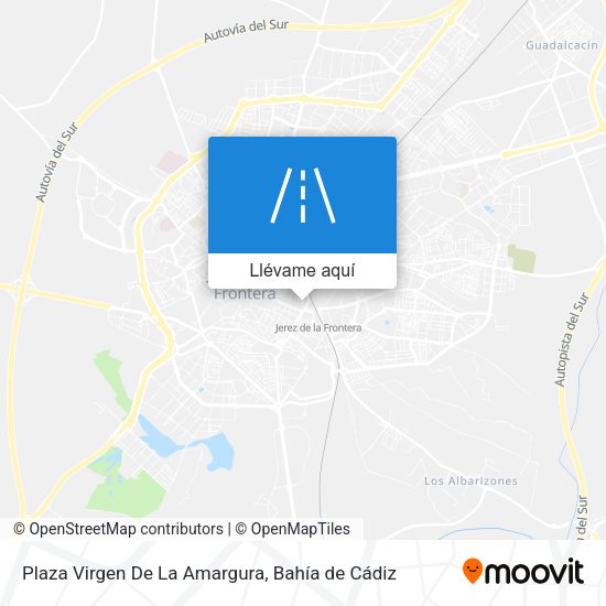Mapa Plaza Virgen De La Amargura