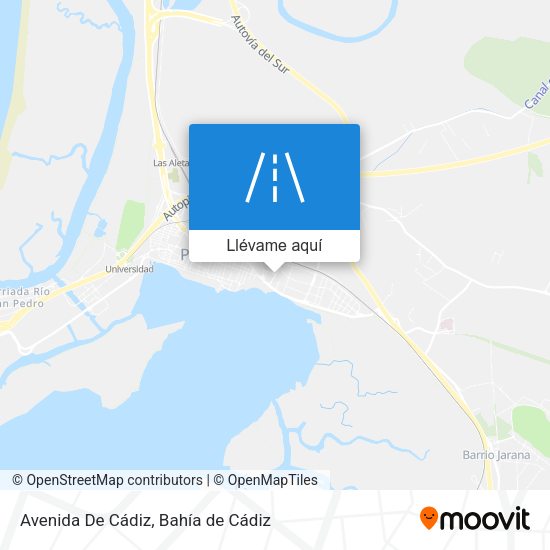 Mapa Avenida De Cádiz