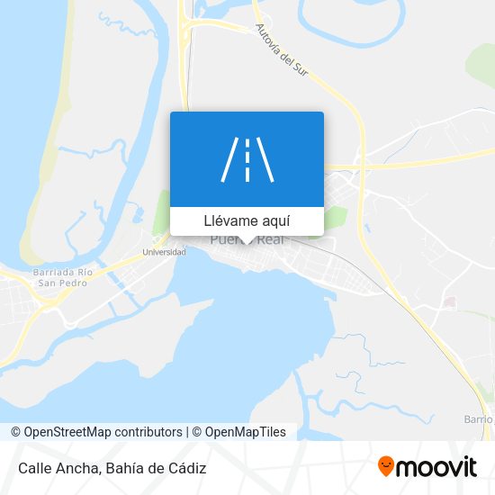 Mapa Calle Ancha