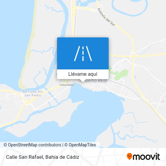 Mapa Calle San Rafael