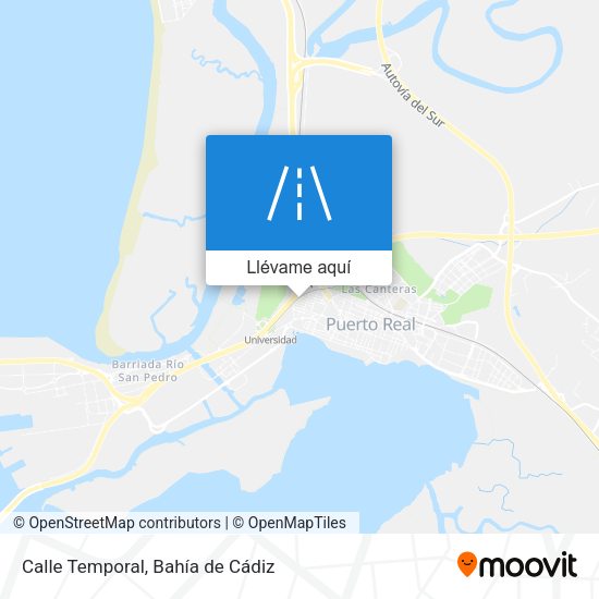 Mapa Calle Temporal