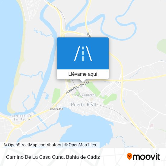 Mapa Camino De La Casa Cuna