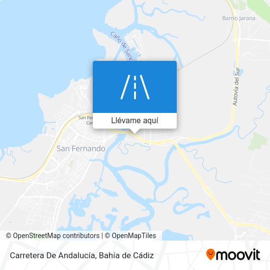 Mapa Carretera De Andalucía