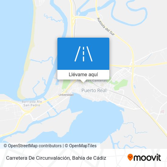Mapa Carretera De Circunvalación