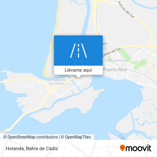 Mapa Holanda