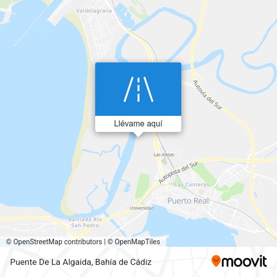 Mapa Puente De La Algaida