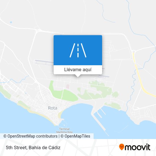 Mapa 5th Street