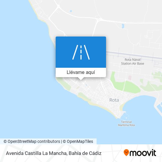 Mapa Avenida Castilla La Mancha