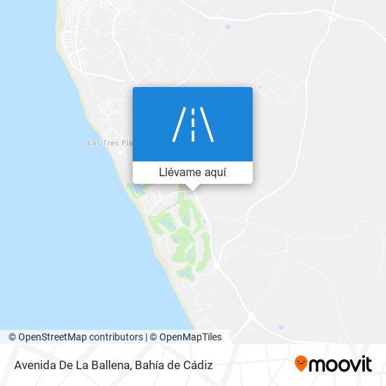 Mapa Avenida De La Ballena