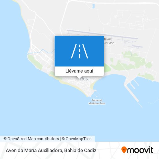 Mapa Avenida María Auxiliadora
