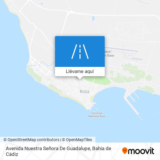 Mapa Avenida Nuestra Señora De Guadalupe