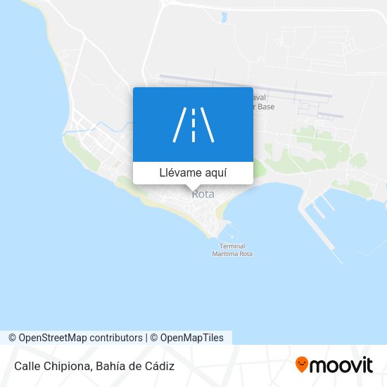 Mapa Calle Chipiona