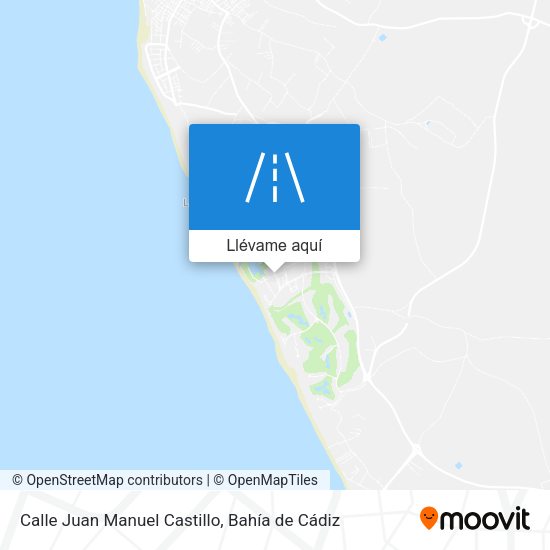 Mapa Calle Juan Manuel Castillo