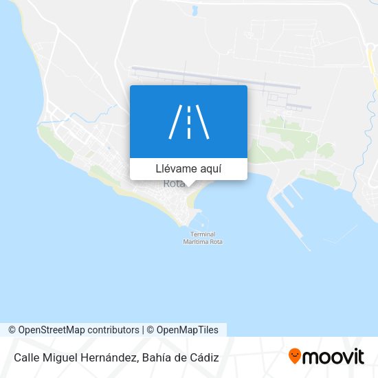 Mapa Calle Miguel Hernández
