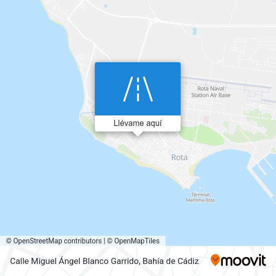 Mapa Calle Miguel Ángel Blanco Garrido