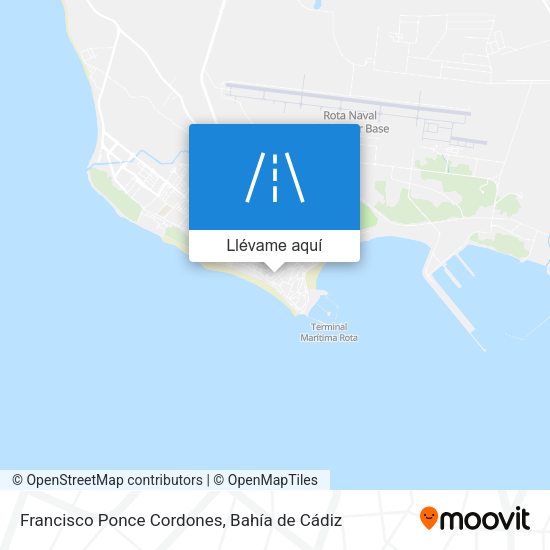 Mapa Francisco Ponce Cordones