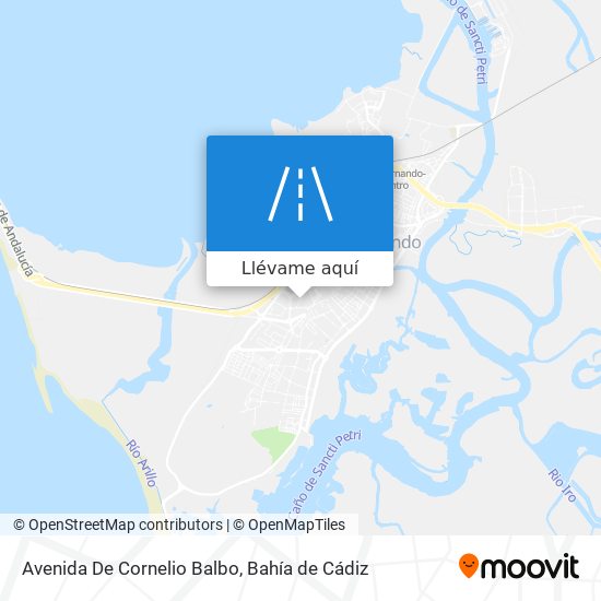 Mapa Avenida De Cornelio Balbo