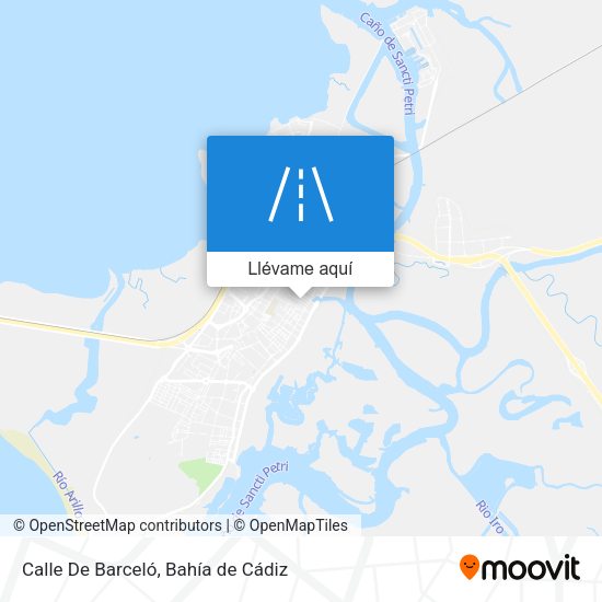 Mapa Calle De Barceló