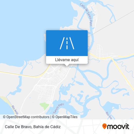 Mapa Calle De Bravo
