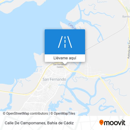Mapa Calle De Campomanes