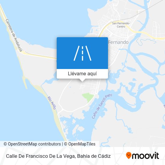 Mapa Calle De Francisco De La Vega
