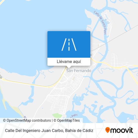 Mapa Calle Del Ingeniero Juan Carbo