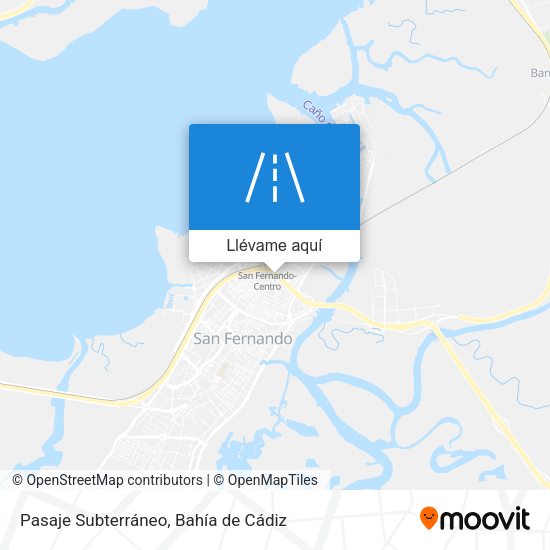 Mapa Pasaje Subterráneo