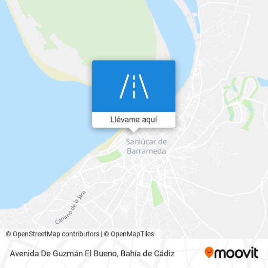 Mapa Avenida De Guzmán El Bueno