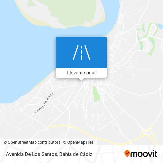 Mapa Avenida De Los Santos