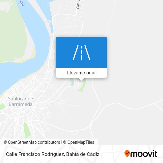 Mapa Calle Francisco Rodríguez