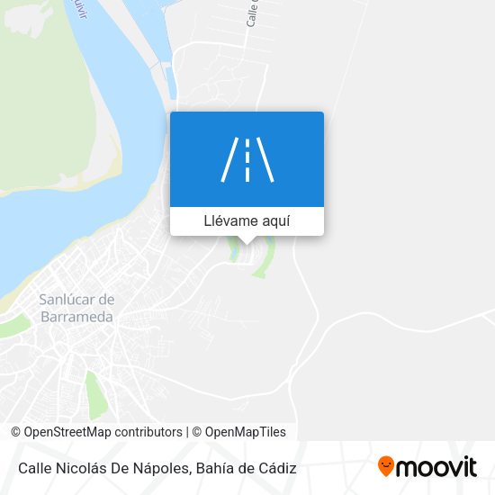 Mapa Calle Nicolás De Nápoles