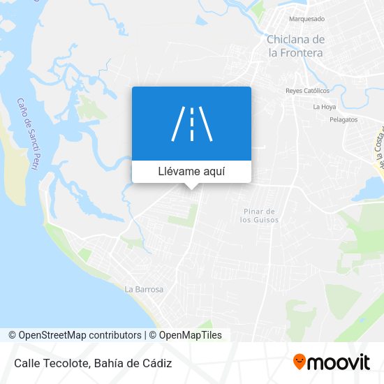 Mapa Calle Tecolote