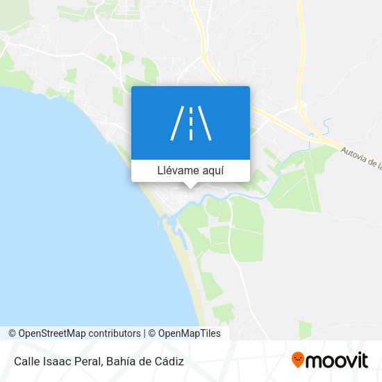 Mapa Calle Isaac Peral
