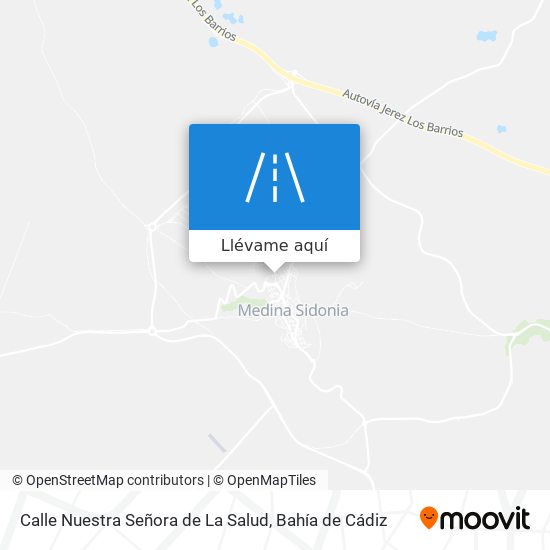 Mapa Calle Nuestra Señora de La Salud