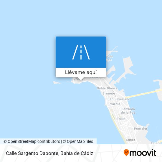 Mapa Calle Sargento Daponte