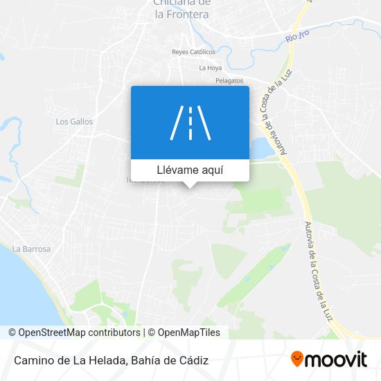Mapa Camino de La Helada